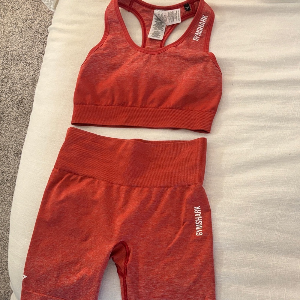 Gym shark women’s set with shorts